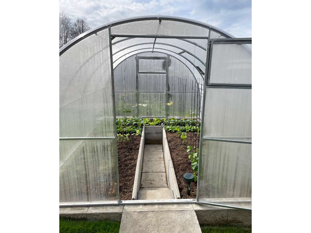 Polykarbonátový skleník LEGI OREGANO 6 x 3 m, 6 mm GA179970-6MM