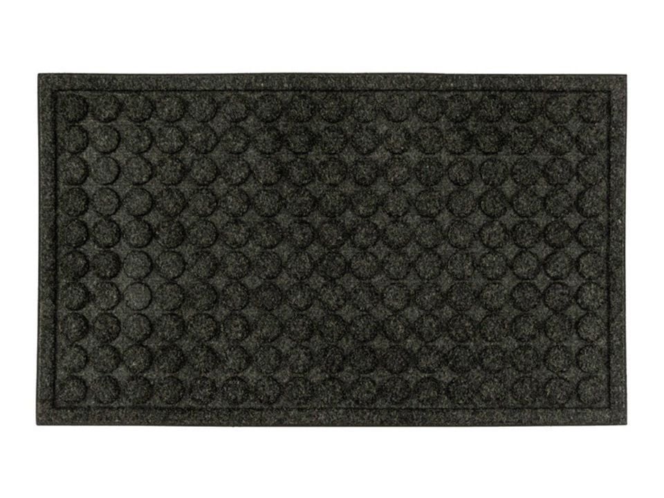 E-shop Rohožka CONTOURS 45 x 75 cm, antracit, vzor kruhy MHEU5000128