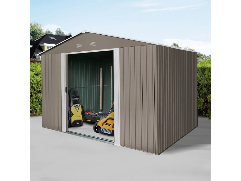 E-shop Záhradný domček RIWALL PRO RMSA 8x10 Brown