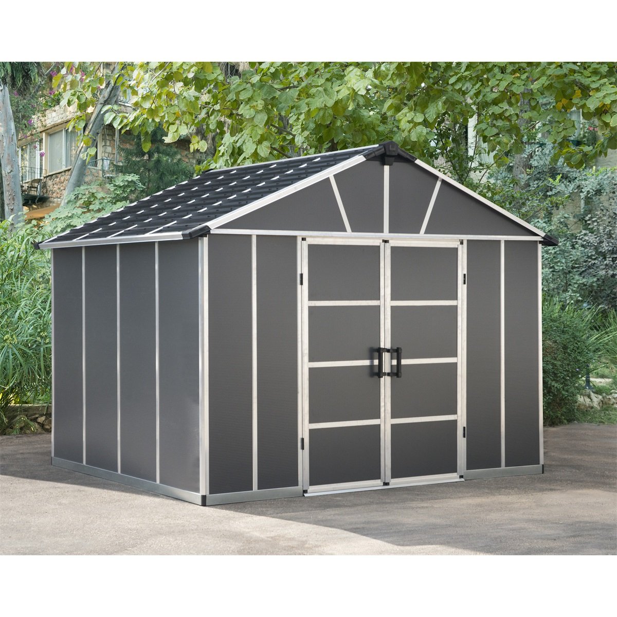 E-shop Záhradný domček PALRAM Canopia Yukon 11' x 9' antracit