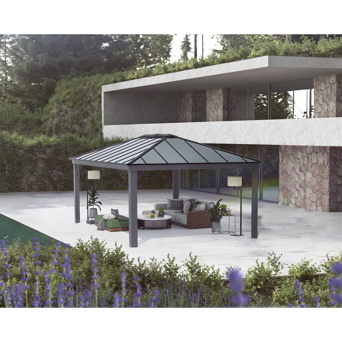 E-shop Hliníková pergola PALRAM Dallas 14x20