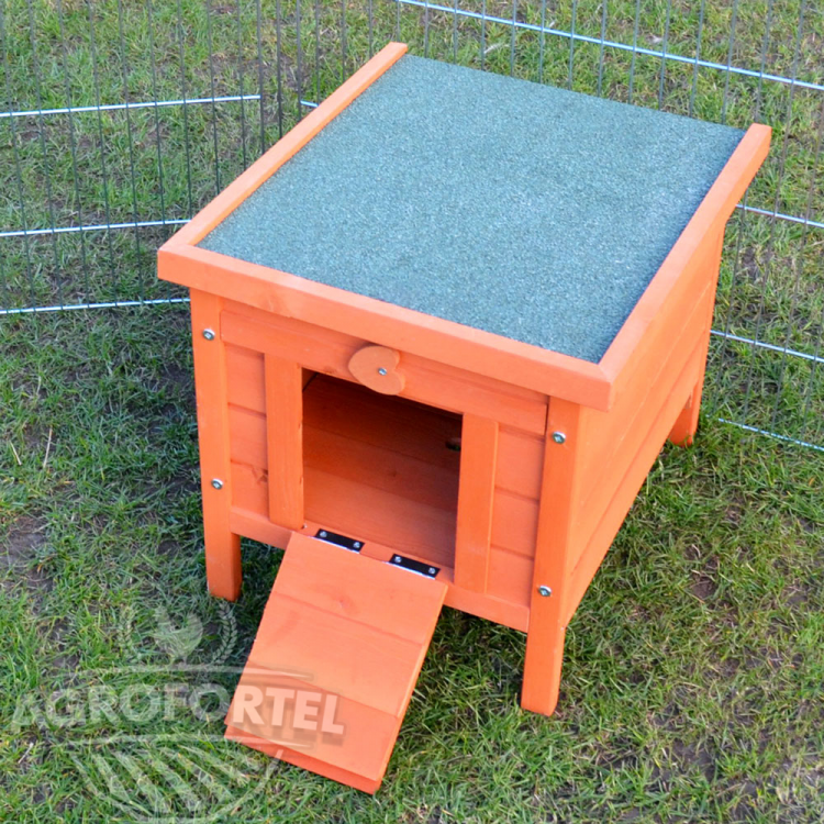 Agrofortel Drevená mini králikáreň BRNO, 515x420x430 mm