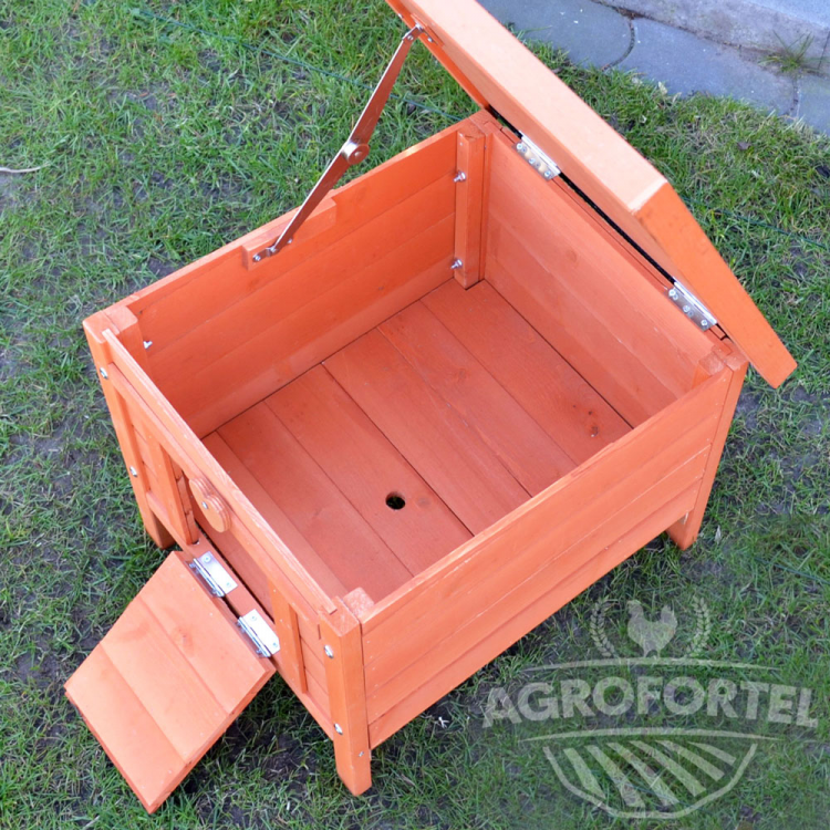 Agrofortel Drevená mini králikáreň BRNO, 515x420x430 mm