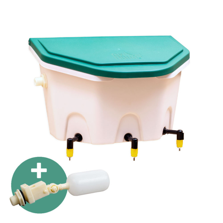 Agrofortel AviAqua 8L automatická napájačka + 3 niply, s plavákom