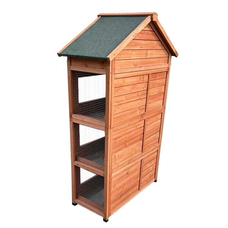 Agrofortel Drevená králikáreň FLORENCIA, 915x450x1160 mm