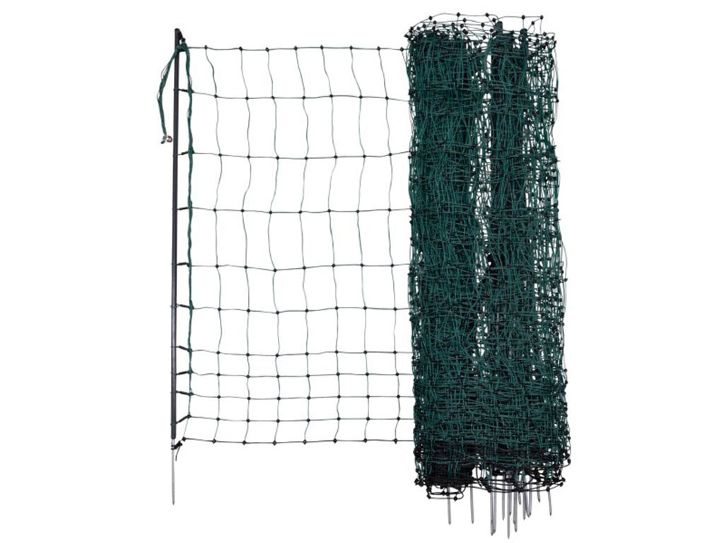 E-shop Nevodivá sieť pre hydinu KERBL 292276, 106 cm x 50 m / 1 hrot
