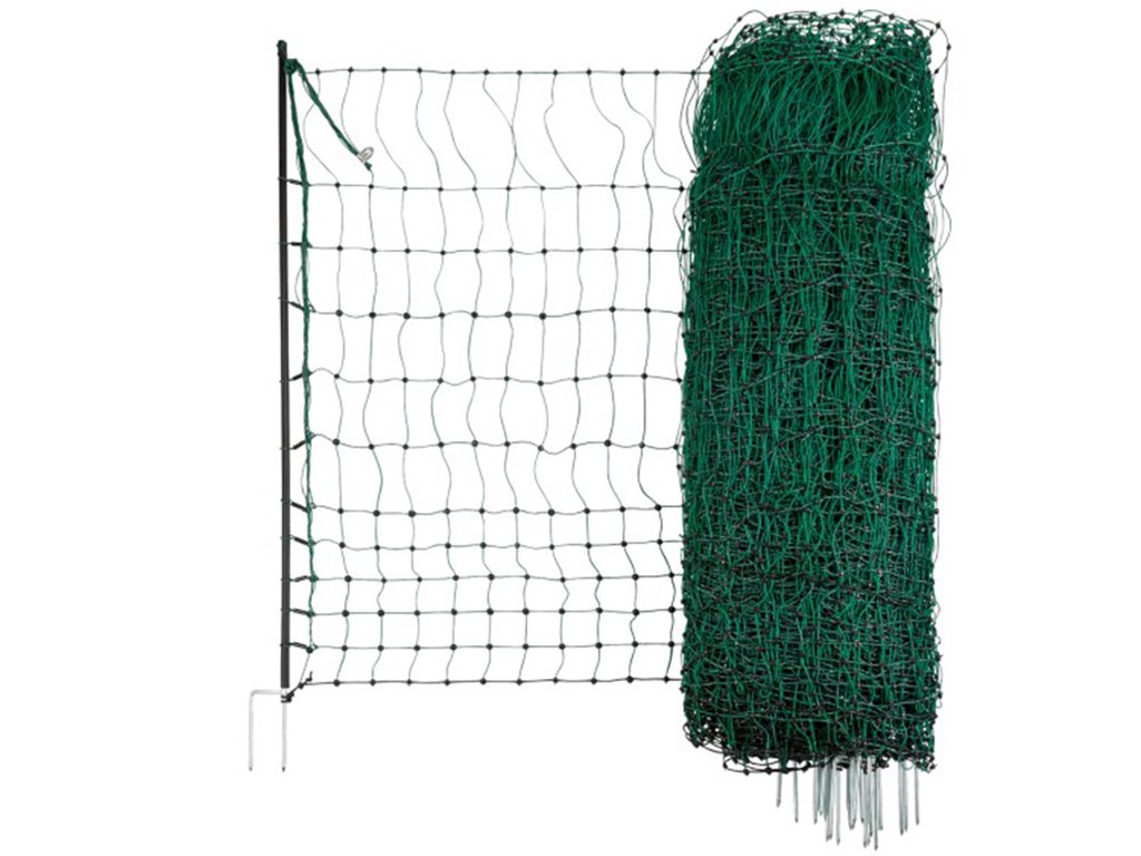 E-shop Nevodivá sieť pre hydinu KERBL 292411 PREMIUM, 122 cm x 50 m / 2 hroty