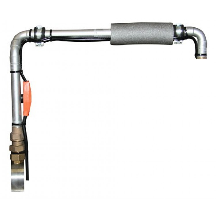 Agrofortel Vykurovací kábel s termostatom 3-13 °C 230 V PG 24, 24 metrov, 384W