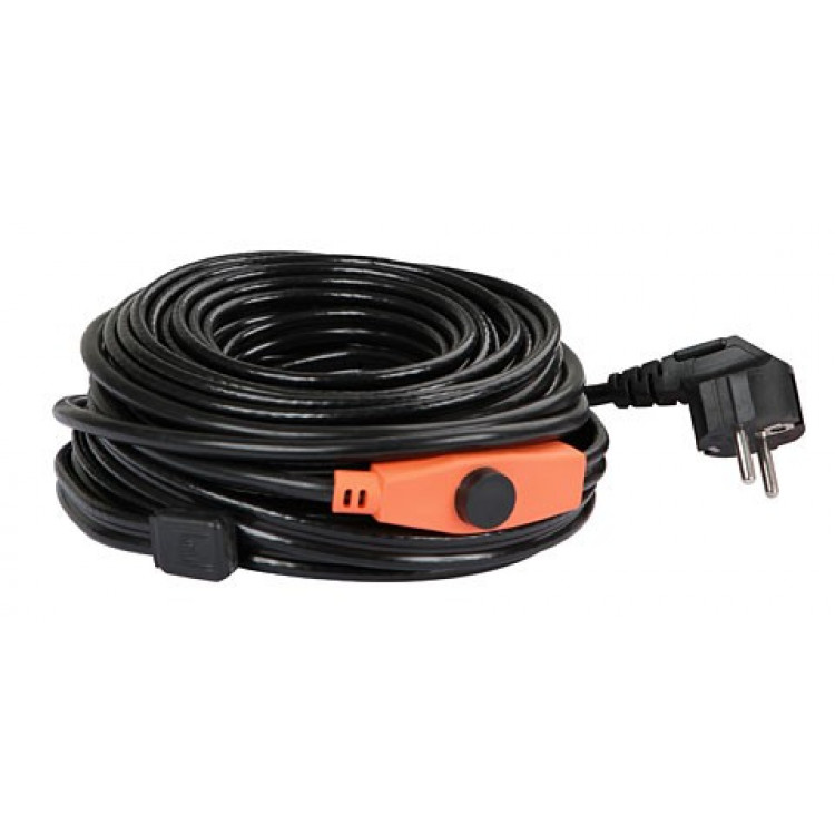 E-shop Agrofortel Vykurovací kábel s termostatom 3-13 °C 230 V PG 18, 18 metrov, 288W