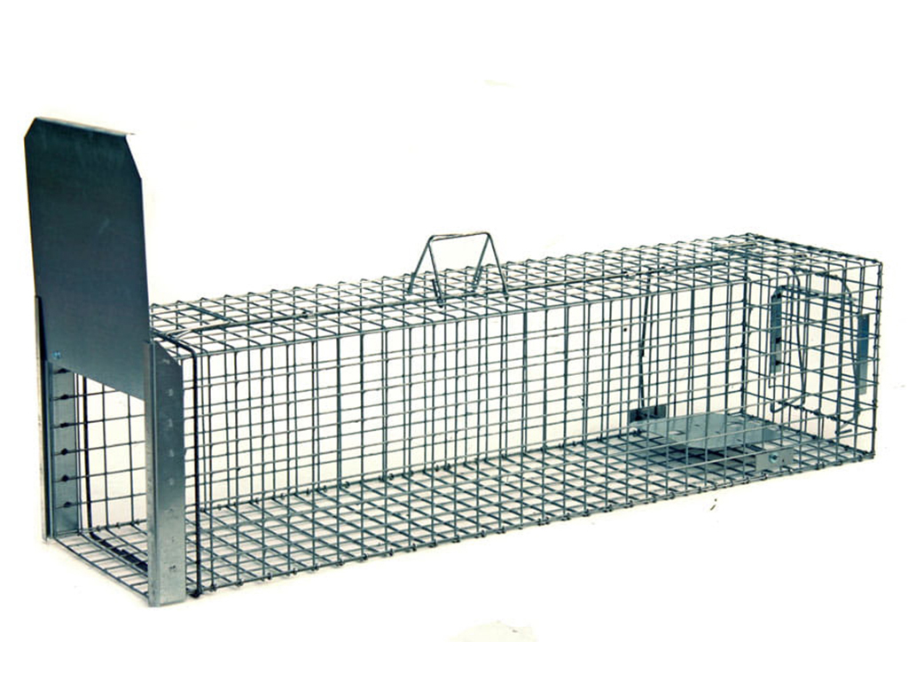 Bravson Profesionálna pasca na líšky, kuny, vydry a mačky TRAP ST118x34x34V1