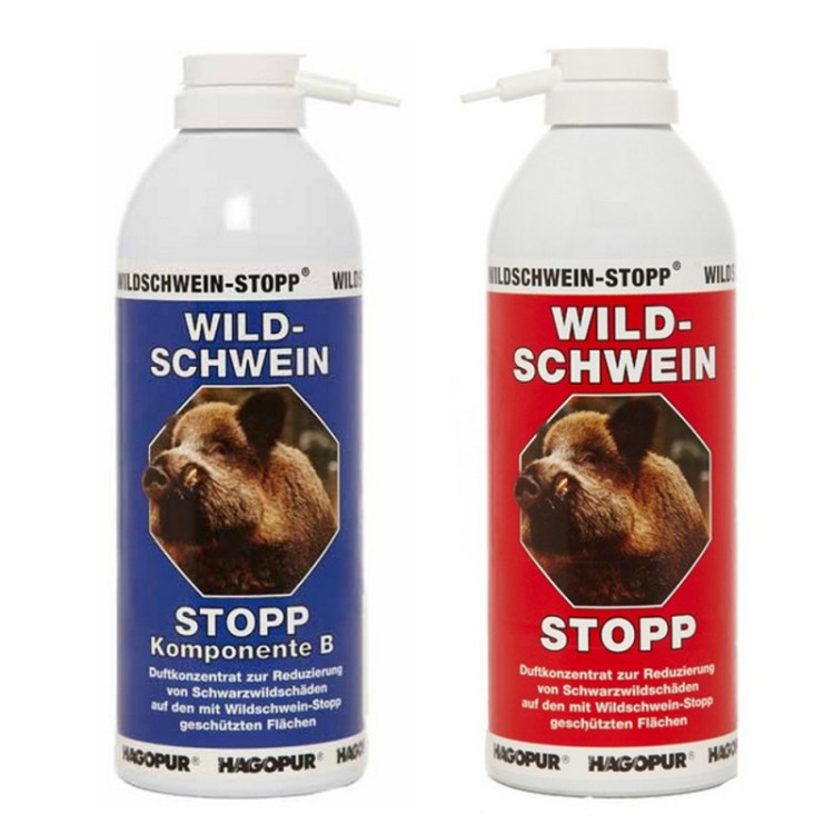E-shop Agrofortel STOP diviakom - Wildschwein-STOPP - Hagopur, pachový ohradník, 400 ml