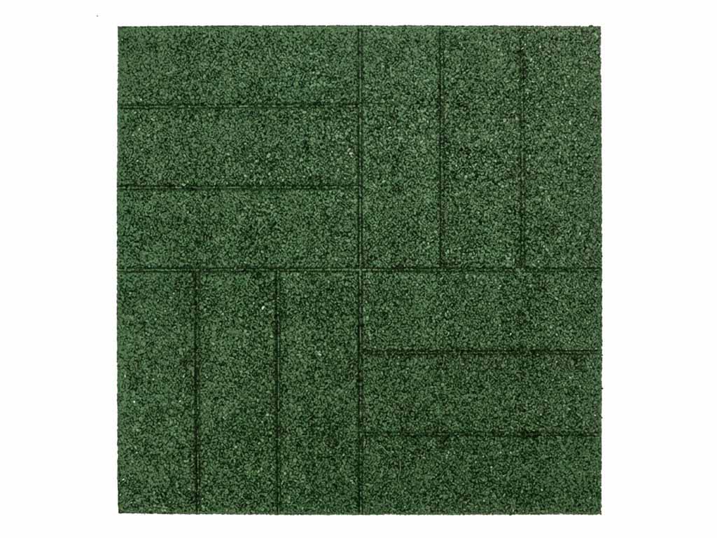 E-shop Gumová dlaždica ASLON Design 50 x 50 cm, zelená