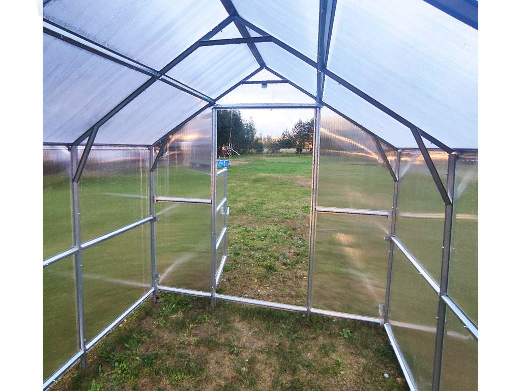 Záhradný skleník LEGI RUBARB 3 x 2,35 m, 4 mm
