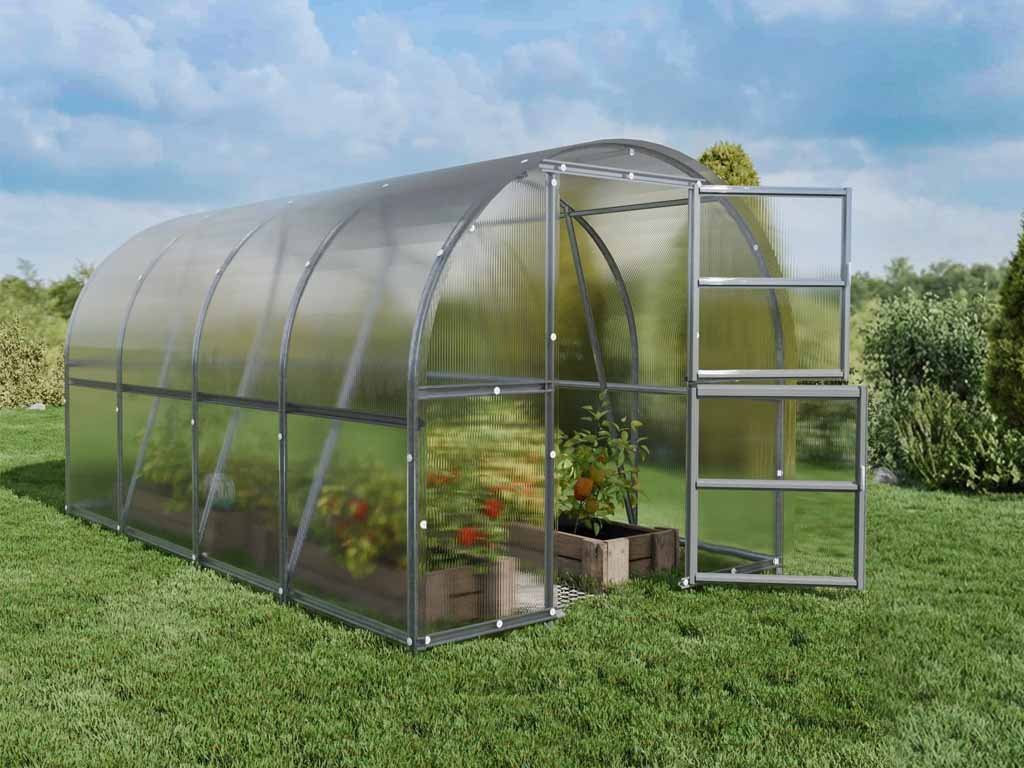 Záhradný skleník LEGI KALE 6 x 3 m, 6 mm