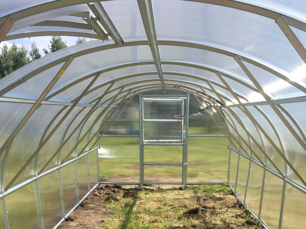 Záhradný skleník LEGI KALE 8 x 3 m, 4 mm