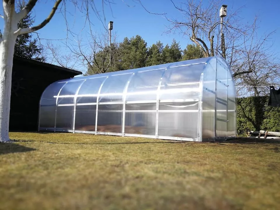 Záhradný skleník LEGI KALE 12 x 3 m, 4 mm