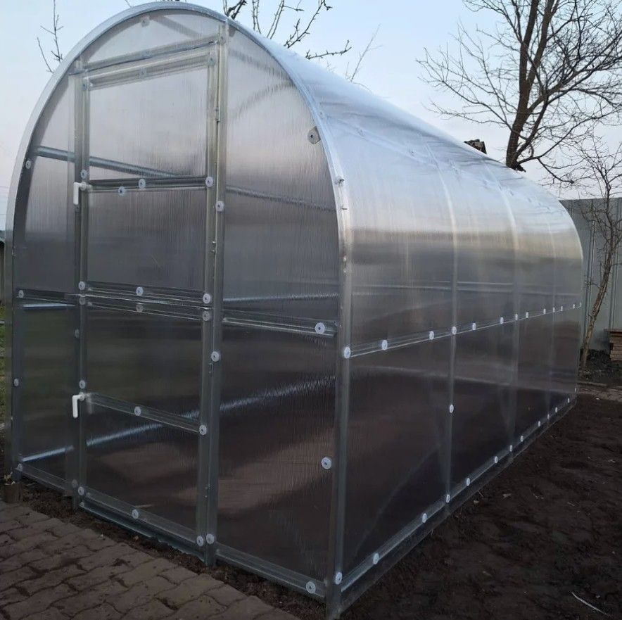 Záhradný skleník LEGI MINT 2 x 2 m, 4 mm