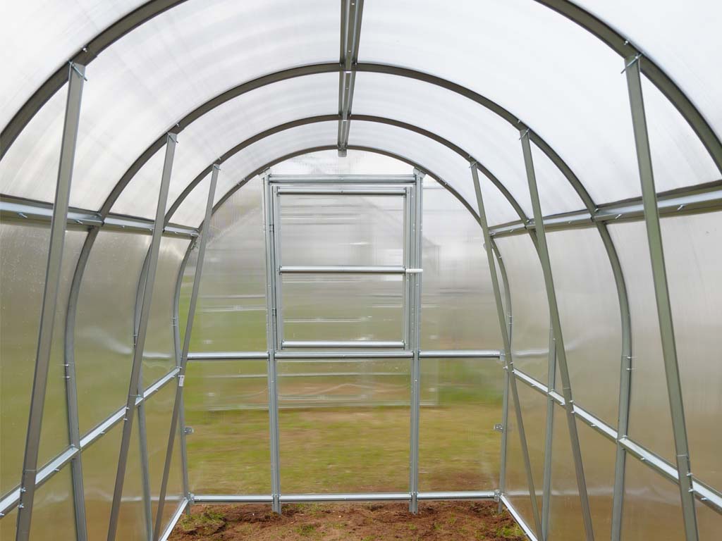 Záhradný skleník LEGI MINT 4 x 2 m, 4 mm
