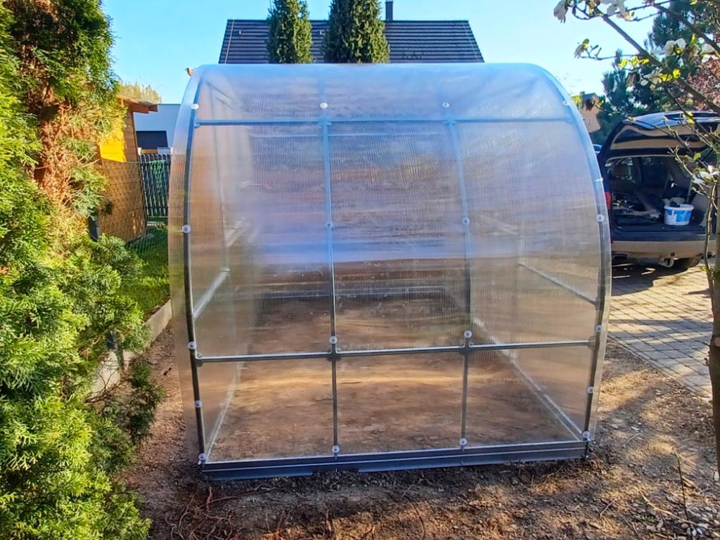 Záhradný skleník LEGI KAROT 2 x 3 m, 6 mm