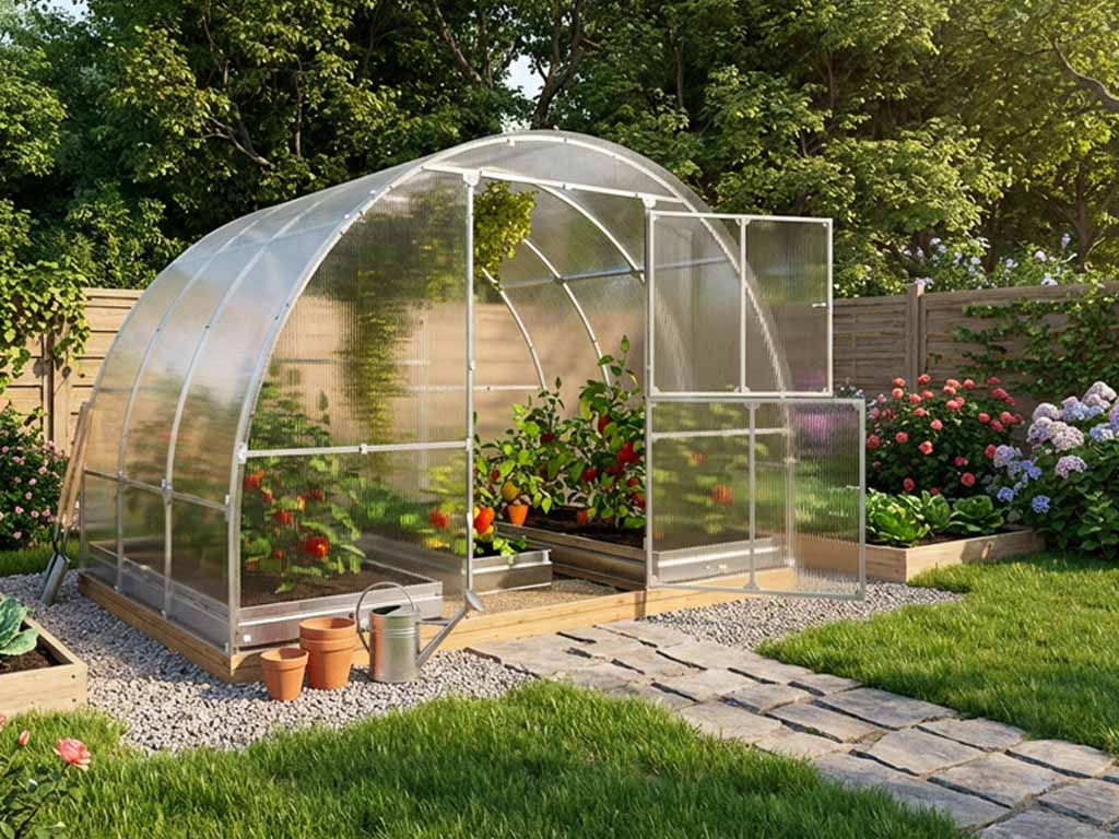 Záhradný skleník LEGI KAROT 2 x 3 m, 6 mm