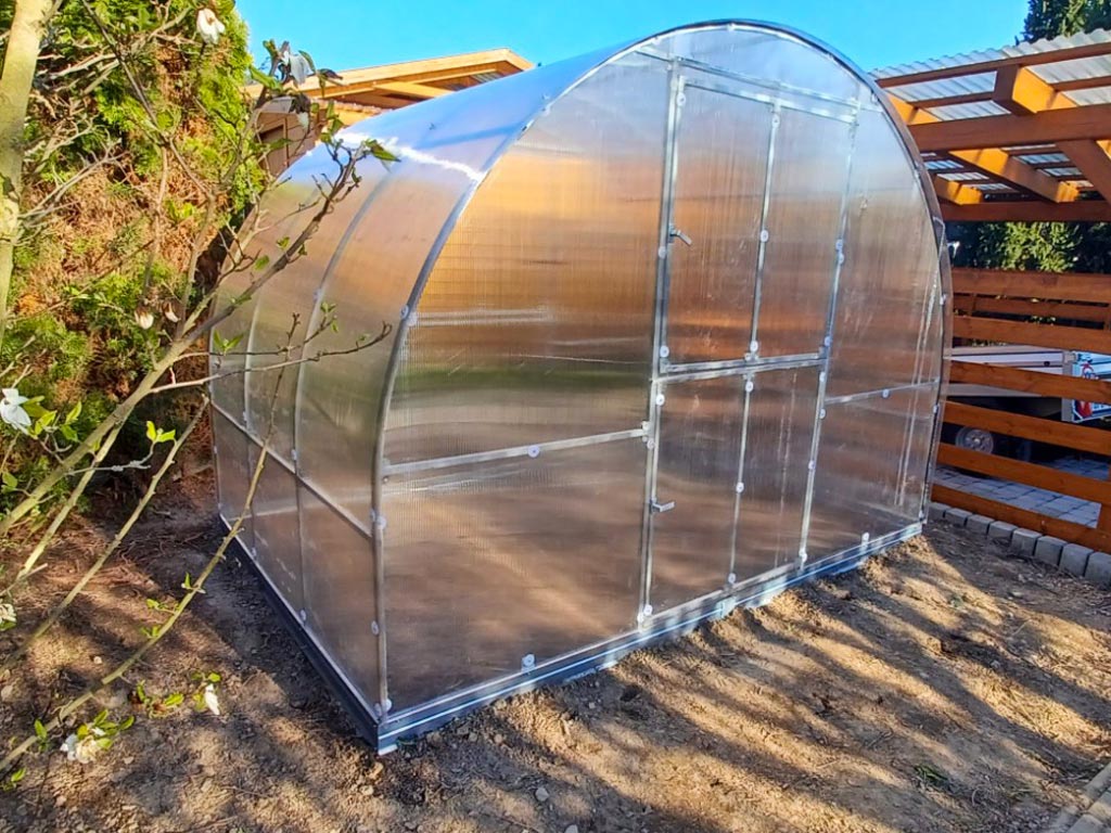 Záhradný skleník LEGI KAROT 2 x 3 m, 6 mm