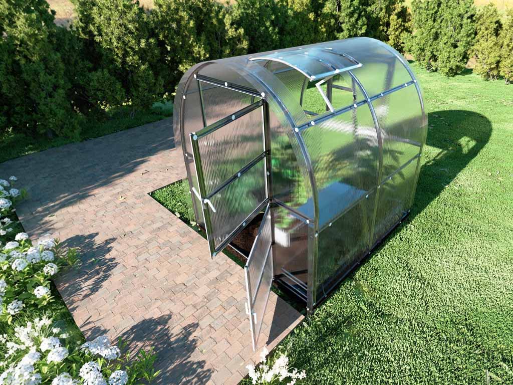 Záhradný skleník LEGI MINT 6 x 2 m, 4 mm