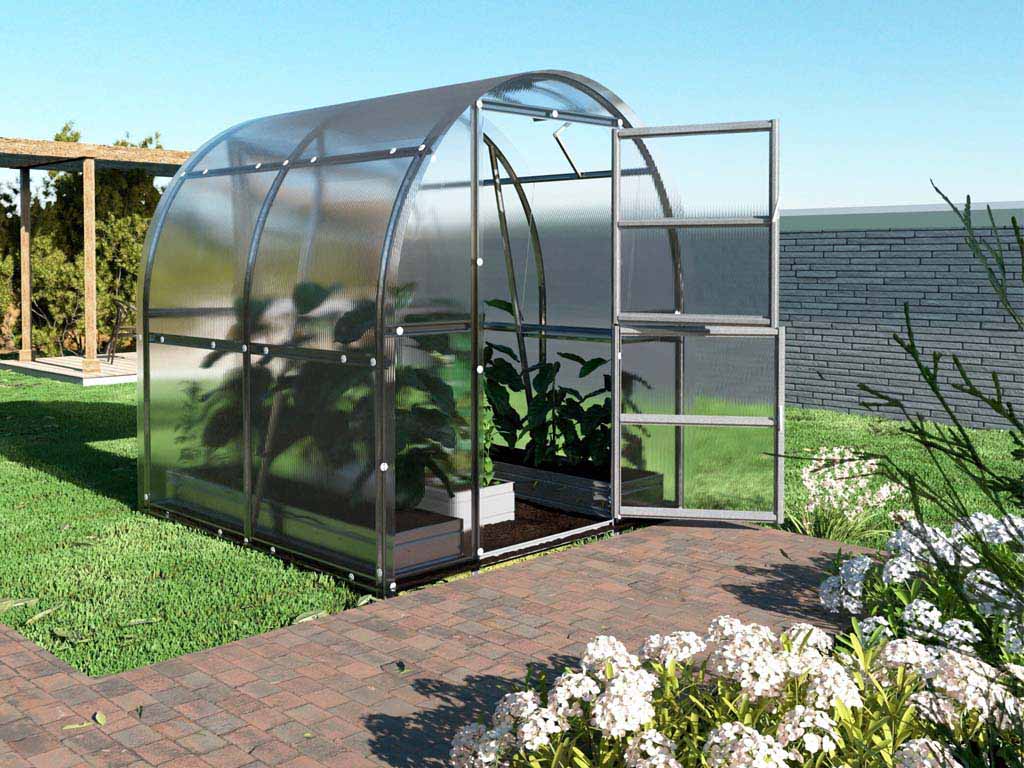 Záhradný skleník LEGI MINT 6 x 2 m, 4 mm