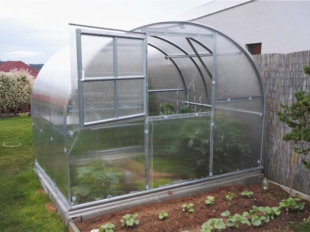 Záhradný skleník LEGI CELER 4 x 3 m, 4 mm