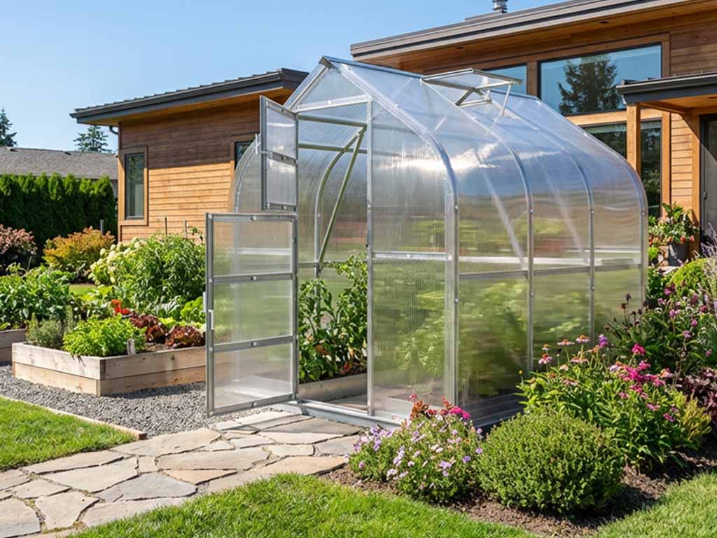 Záhradný skleník LEGI ONION 4 x 2,5 m, 4 mm