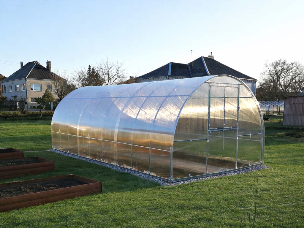 Záhradný skleník LEGI KAROT 8 x 3 m, 6 mm