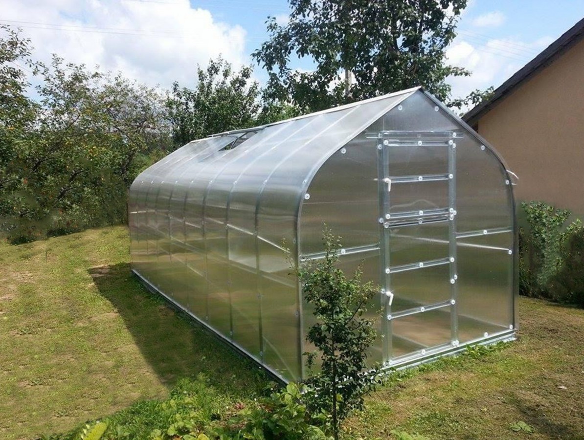 Záhradný skleník LEGI ONION 8 x 2,5 m, 6 mm