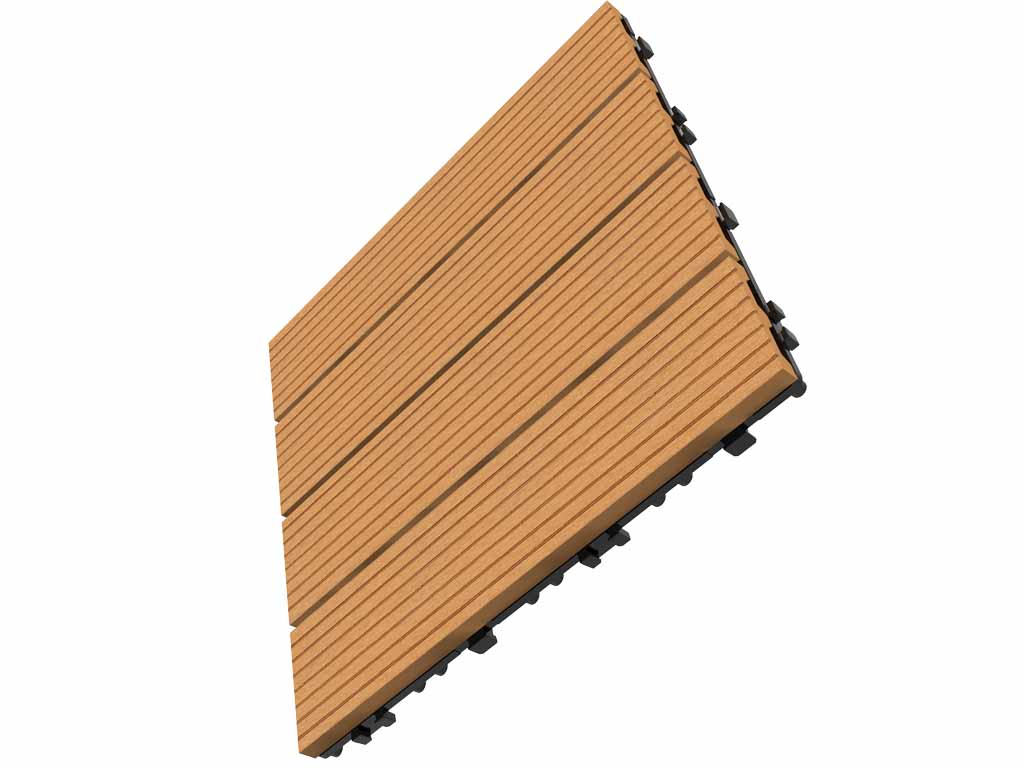WPC dlaždica LEGI BASE 30 x 30 cm, teak