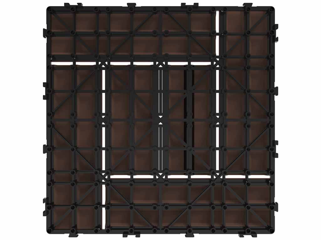 WPC dlaždica LEGI STYLE 30 x 30 cm, coffee