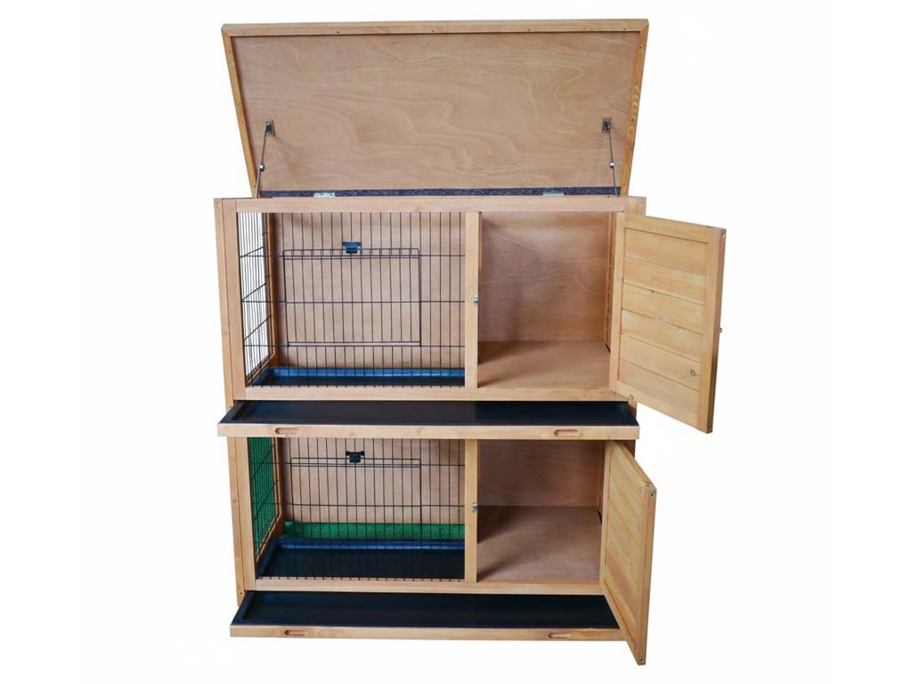 Králikáreň KENNIVA BUDDY 1200 x 560 x 1200 mm, drevená