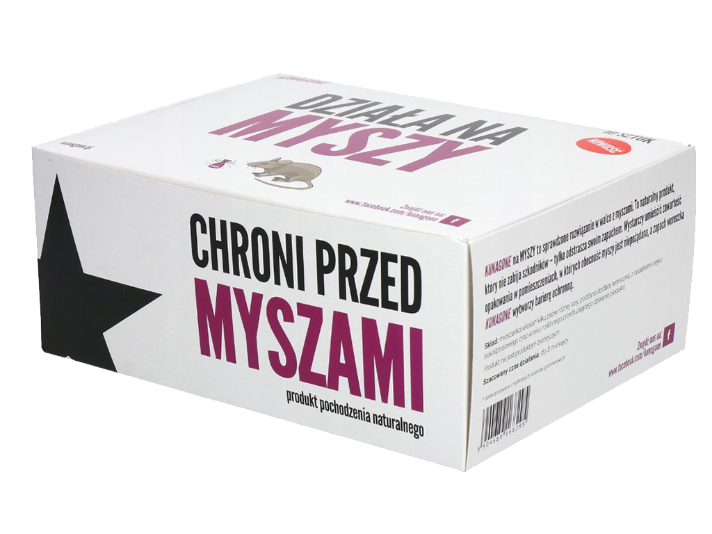E-shop Kunagone Pachový odpudzovač myšou KUNAGONE, set 10 ks