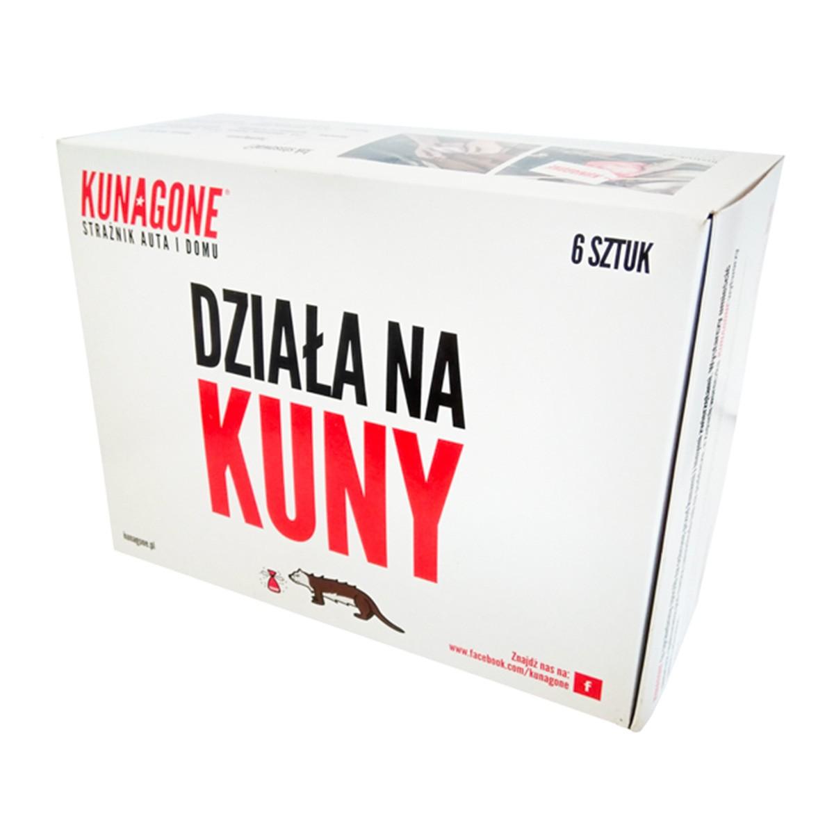 E-shop Kunagone Pachový odpudzovač kún a lasic KUNAGONE, set 6 ks
