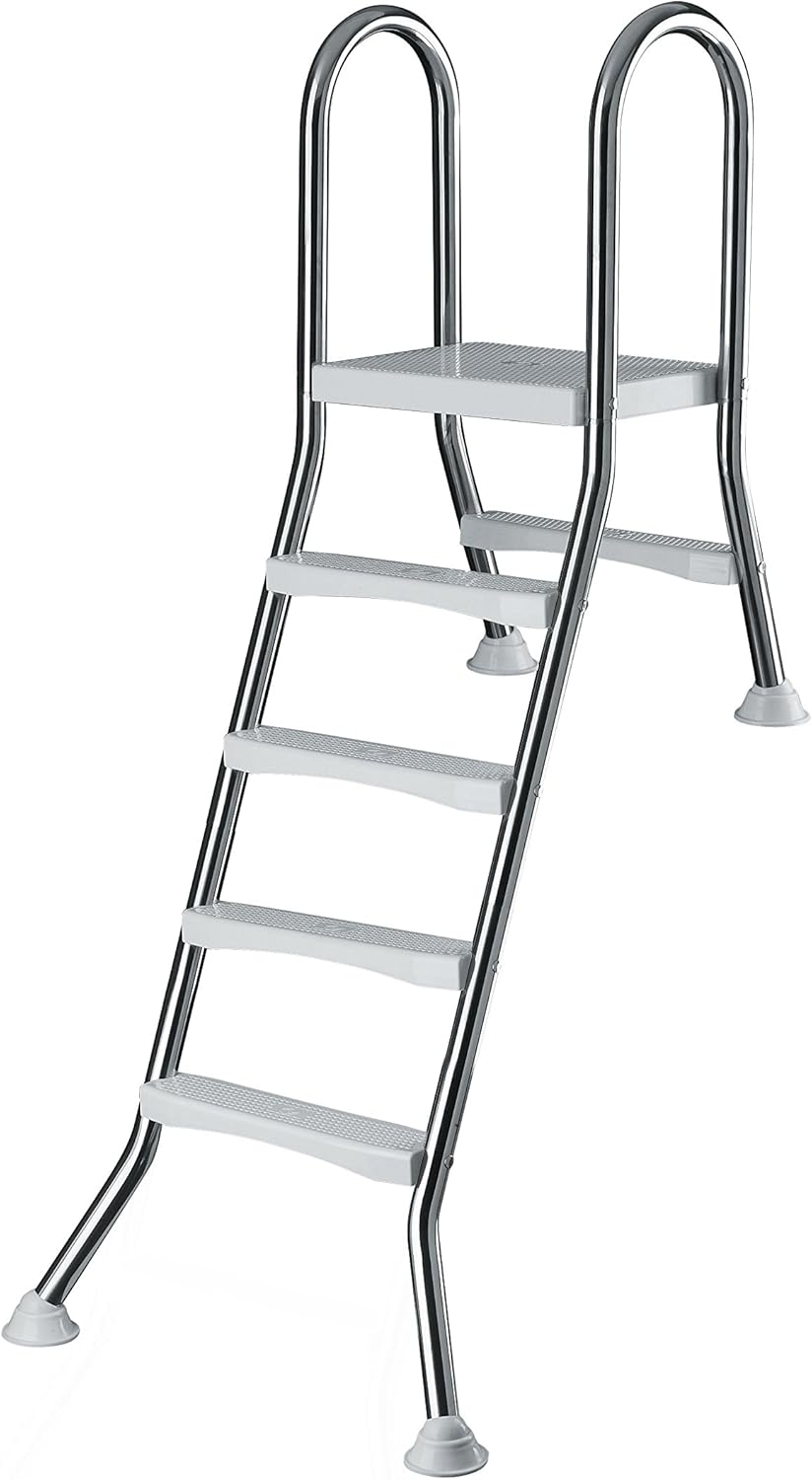 E-shop Bazénové schodíky NEOVA 120 cm nerezová oceľ