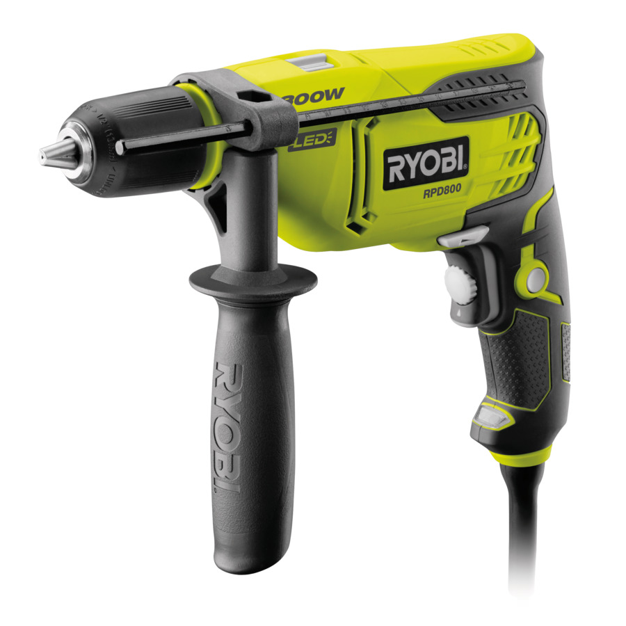 E-shop Príklepová vŕtačka RYOBI RPD800-K 800W RY5133002018