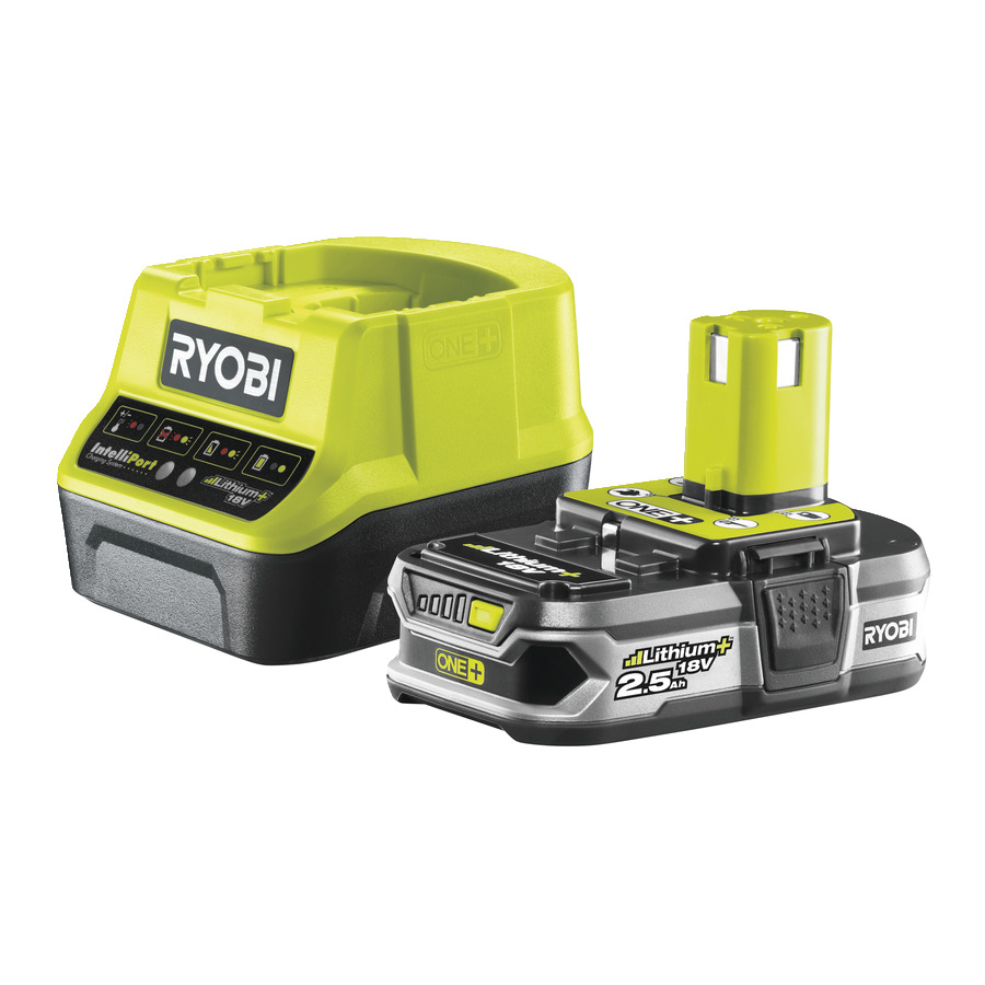 E-shop Akumulátor + nabíjačka RYOBI 18V 1x 2,5 Ah Li-Ion RY5133003359