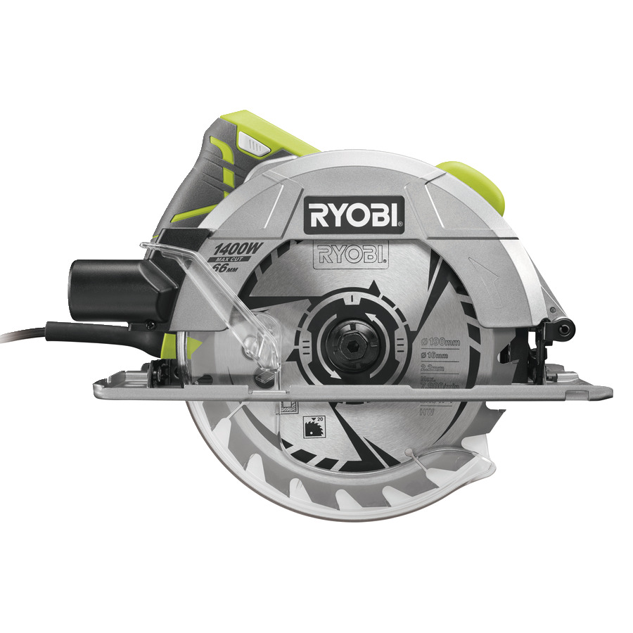 E-shop Okružná píla s laserom RYOBI RCS1400-G + puzdro RY5133002778