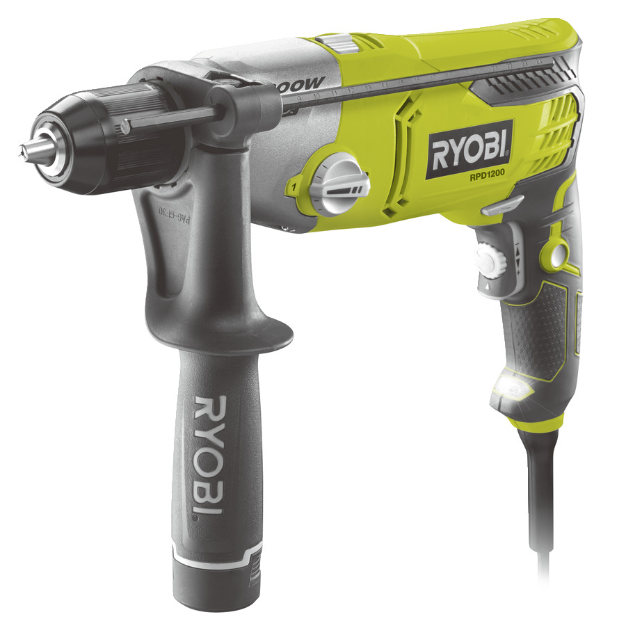 E-shop Príklepová vŕtačka RYOBI RPD1200-K 1200 W RY5133002067