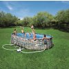 Bazén BESTWAY Power Steel Comfort Jet 6,1 x 3,66 x 1,22 m - 56719