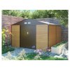 Záhradný domček GAH 1300 - 340 x 382 cm, hnedý
