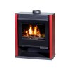 Krbové kachle RUBIN Lux červená