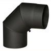 2130 dymove koleno s otv 150 mm 90 t 1 5 mm cierne