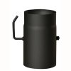 2403 dymova rura s klapkou 180 mm 250 t 1 5 mm cierna