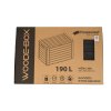3463121 zahradni box woodebox 190l