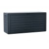 3099 zahradny box woodebox 280 l antracit 116 cm