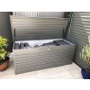 Úložný box Biohort FreizeitBox 160, tmavo sivá metalíza