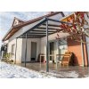Hliníková pergola Terrassendach original 4,26 x 4,06 m - antracit